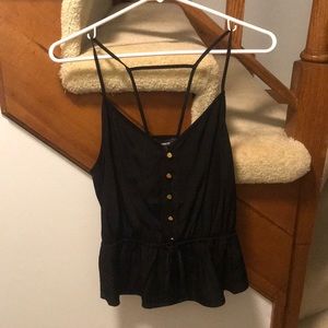 Express Black Dressy Tank